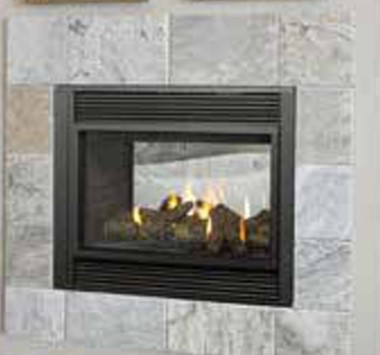 Panorama Zero Clearance Direct Vent See-Thru Gas Fireplace P121-1 P121-1